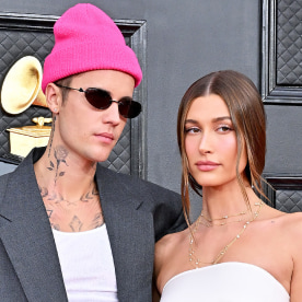Justin Bieber and Hailey Bieber.